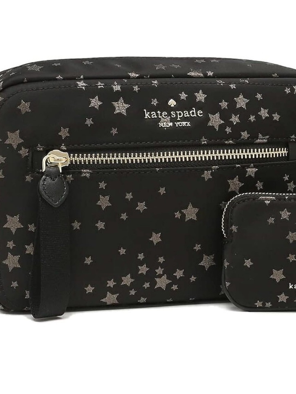 Kate Spade New York Chelsea Scattered Star Camera Crossbody Bag EUC